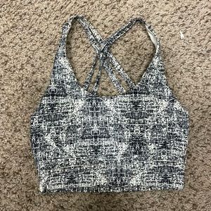 Buffbunny hustle print sports bra